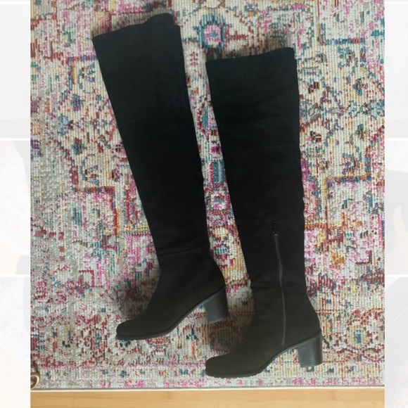 Stuart Weitzman over-the-knee boots (black)